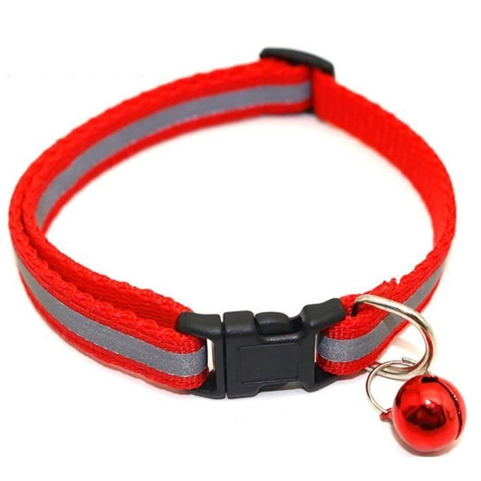 Collier De Chat Reflechissant Avec Cloche Pour Animaux De Compagnie Collier De Materiel Durable Pour Chats Et Chiens Rouge M1748 Achat Vente Collier 1748 Collier De Chat Cdiscount Collier De Chat Reflechissant Avec Cloche Pour Animaux De Compagnie Collier De Materiel Durable Pour Chats Et Chiens Rouge M1748 Achat Vente Collier 1748 Collier De Chat Cdiscount