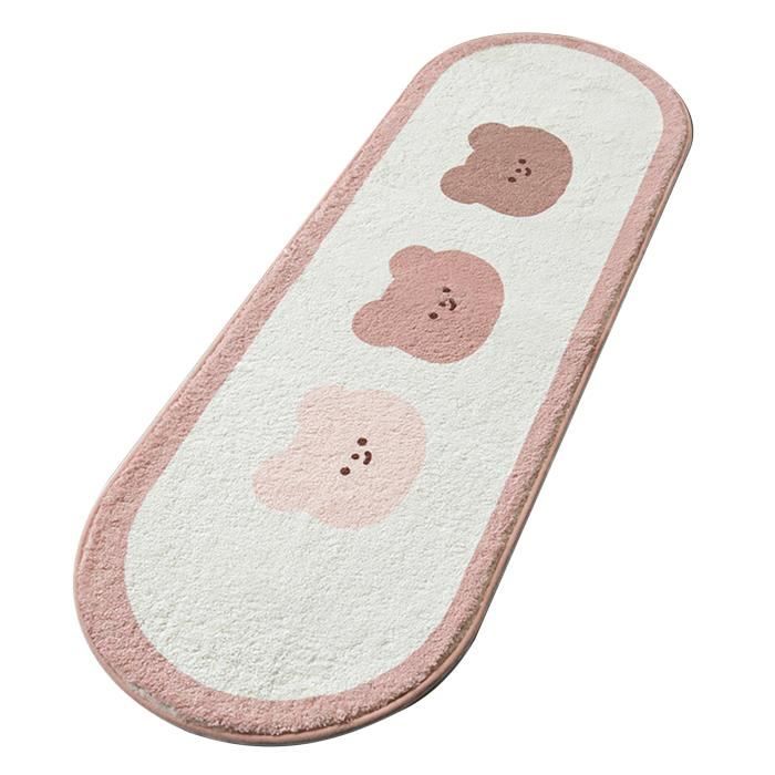 Chaussons Grinçants Bébé - Motif Dessin Animé - Semelle Antidérapante Caoutchouc - Taille 20 EU (3 Mois) - Rose