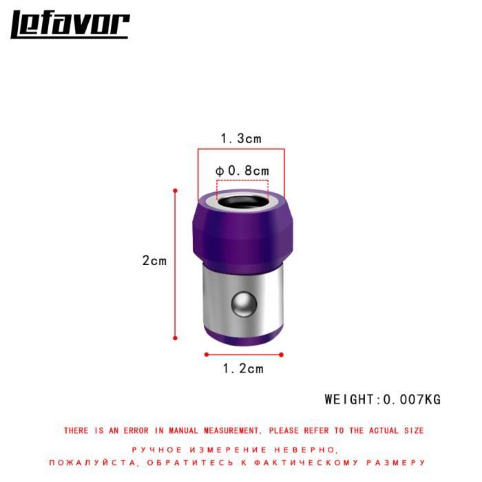 Embout Tournevis Magnétique PH1 110mm - Pour électricien - Lot 3 Pièces