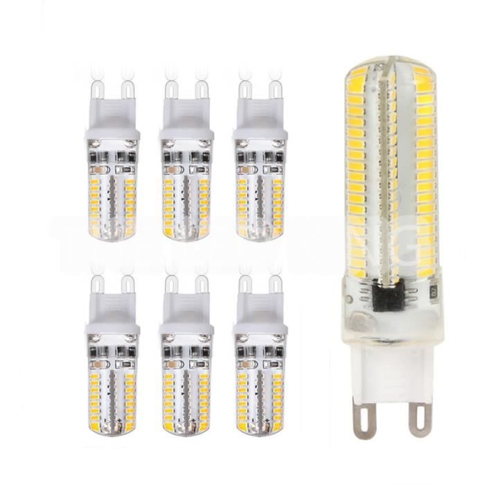 AMPOULE LED,Blanc froid7W G9 220V 48DPas deAmpoule LED G9 G4 110V