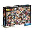 Puzzle 1000 pièces - CLEMENTONI - Dragon Ball - Dessins animés et BD - Adulte - Intérieur-1