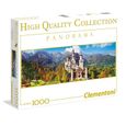 Puzzle panoramique 1000 pièces - Clementoni - Neuschwanstein - Paysage et nature-1