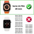 Verre Trempé pour Apple Watch ULTRA 49mm [Pack 2] Film Vitre Protection Ecran Montre Connectée Phonillico®-1