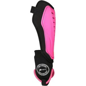METAL BOXE Protège-Tibias Avec Pieds - Rose - Taille XS - Pour Boxe, MMA Ou Entraînement