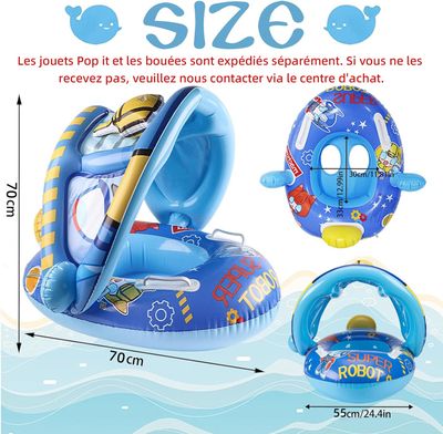Bouee Bebe, Bouée Siège Gonflable, Bouée De Natation Gonflable, Bébé
