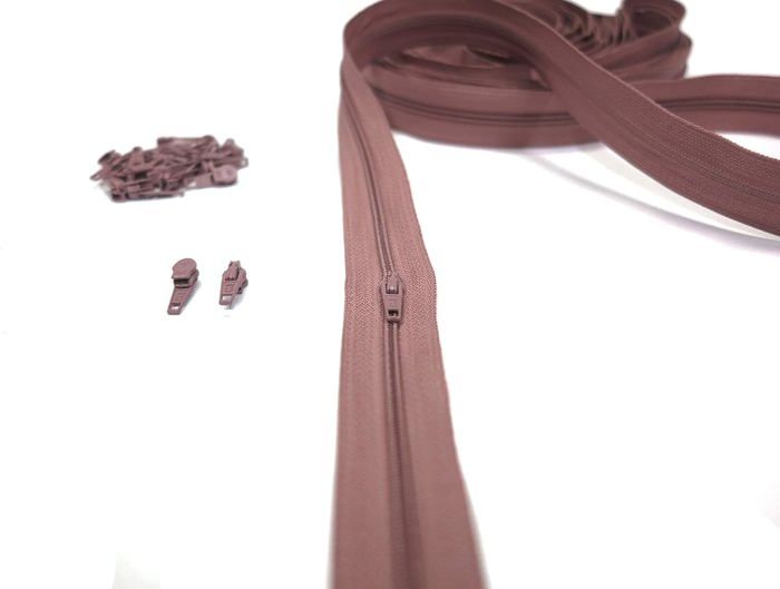 Fermeture Ã©clair Continue En Nylon Artefizio - 20 Couleurs, Curseurs MÃ©tal, Longueur Au MÃ¨tre (4mm), FabriquÃ©e En Italie