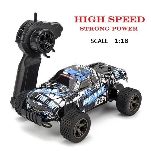 LR D Rouge Voiture radiocommandee telecommandee 2.4G 1 18 Vehicule tout terrain Buggy Jouets pour enfants Cdiscount Jeux Jouets