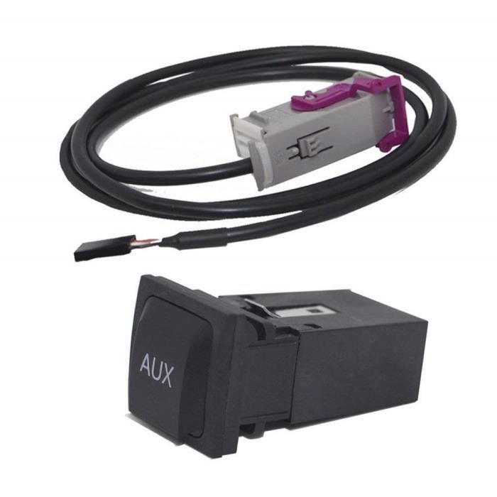 Adaptateur Audio 32 Pins Vers 3.5mm Pour Autoradio - Connexion MP3/iPod