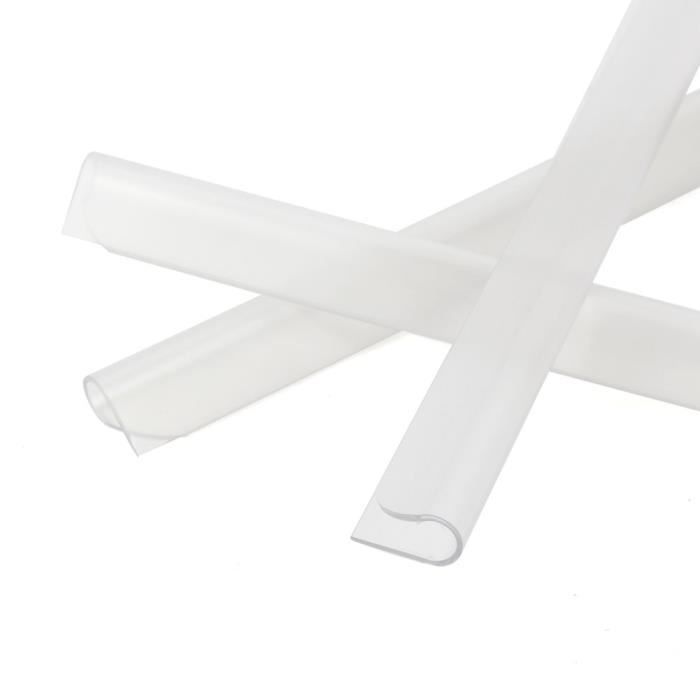 NAIZY 30 Clips de Fixation en PVC pour Bandes Brise Vue pour Clôture en  Filet - Transparent - Cdiscount Jardin
