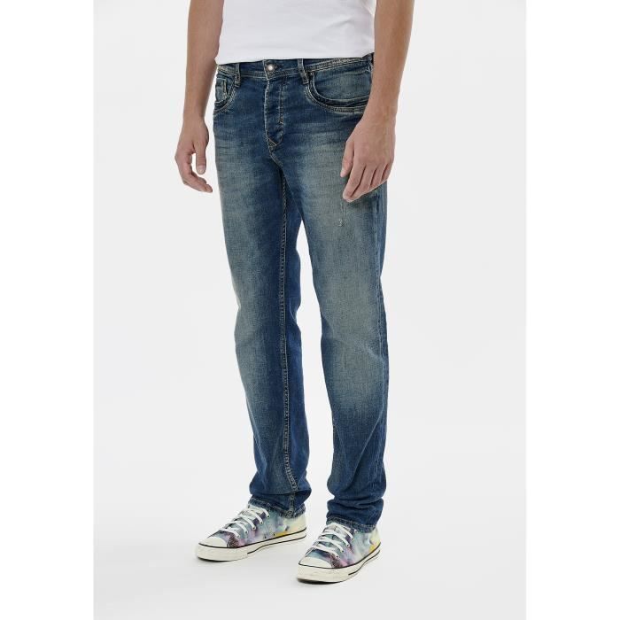 Jean skinny noir délavé cheap homme
