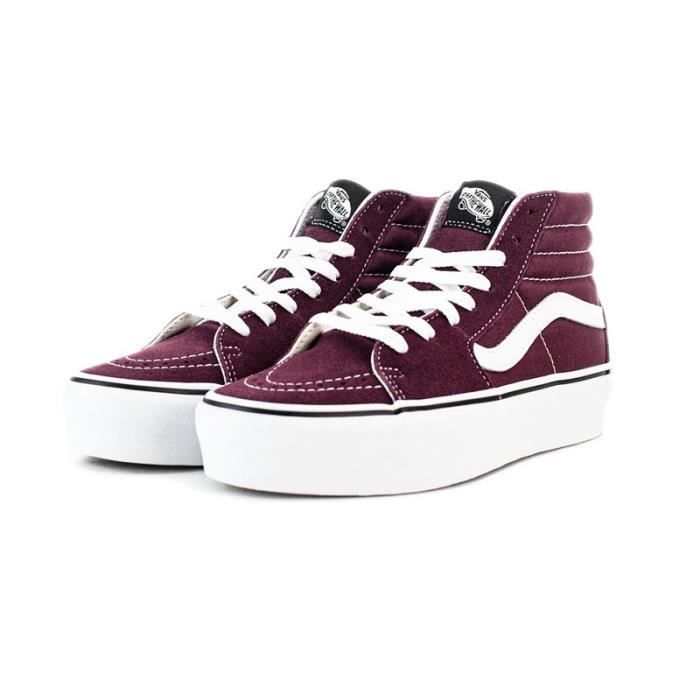 Vans sk8 discount hi platform bordeaux