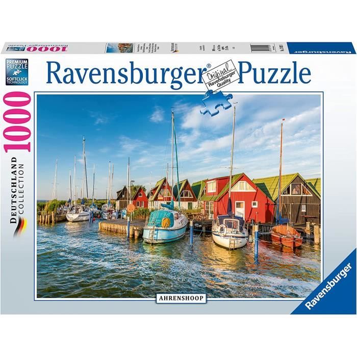 Puzzle RAVENSBURGER Romantic Harbour 1000 Pi ces Paysage Et puzzle-ravensburger-romantic-harbour-1000-pi-ces-paysage-et