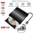 USB 2.0 / 3.0 lecteur externe portable lecteur DVD / RW CD Combo lecteur graveur-2