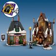 LEGO® 76388 Harry Potter™ Visite du village de Pré-au-Lard Edition 20ème Anniversaire avec Figurine de Collection dorée-2