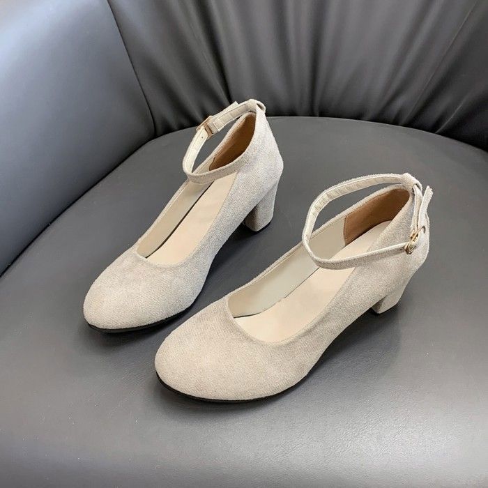 Chaussures Mary Jane Femme à Talon Moyen - Élégantes, Confortables, à Lacets, Pour Loisirs Ou Occasions