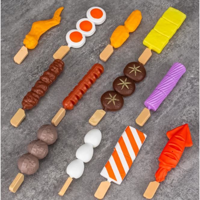 BUYGER Jouets de Dinette en Bois Enfant 3 4 5 ans, Accessoires de Cuisine en Bois avec Hamburger, Jeu de Rôle Cadeau Éducatif pour Garcon fille | Set