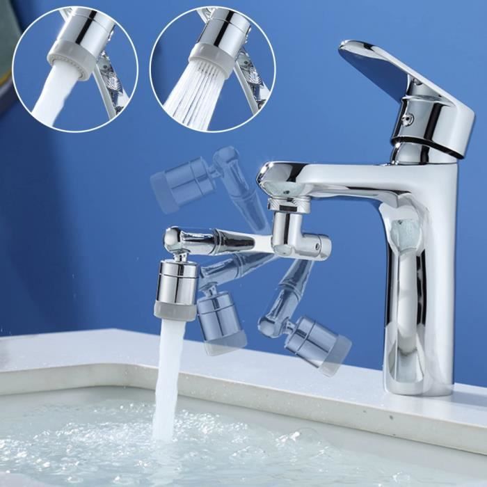 Rallonge robinet rotative universelle,Aérateur robinet rotatif à 1080  °,Aérateur robinet à bras,mode unique-ECONOMISEUR D'EAU - Cdiscount  Bricolage