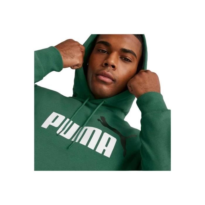 Sweat capuche logo Puma Homme Vert Cdiscount Pr t Porter