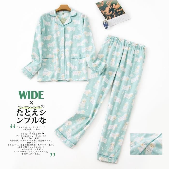 Ensemble de Pyjama Femme 100% Coton ref S11555
