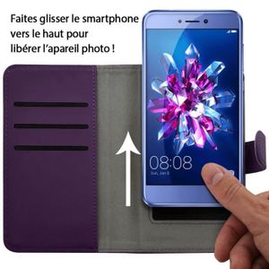 Housse étui Portefeuille Pour Crosscall Trekker X3 - Cuir Artificiel - Flip Cover Avec Support Caméra - Neuf