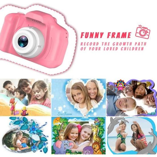 Mini Appareil Photo Numérique, Zoom 8X, Écran 2,7 Pouces, Avec Lumière