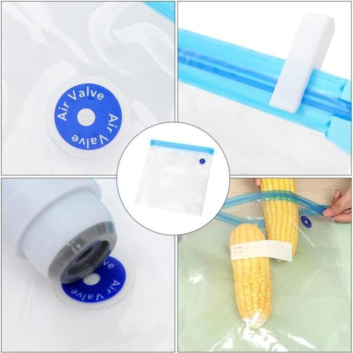 1 Ensemble Vide Food Saver Sac Cong lateur Scellant Sacs