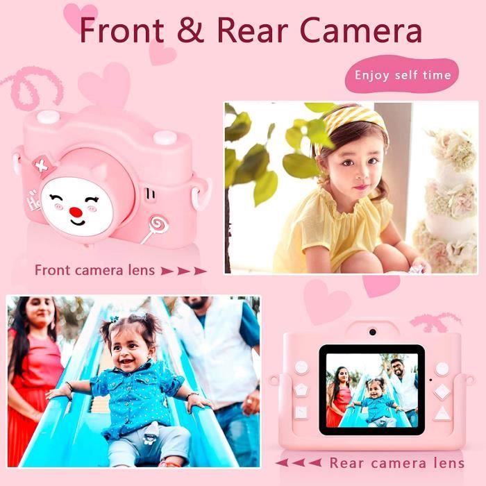Faburo Machine numérique pour enfants avec carte SD 32 Go, appareil photo  pour enfant, caméra numérique, appareil photo, cadeau d'anniversaire pour  enfants (bleu) : : Jeux et Jouets