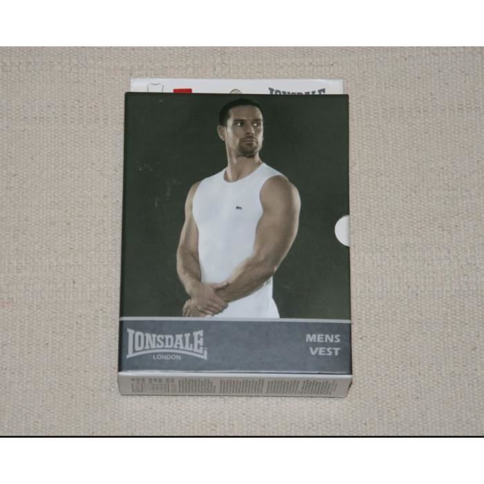Debardeur top lonsdale homme