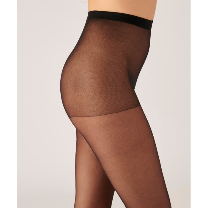 Collant Damart Lot de 2 collants en mousse 20 deniers Noir