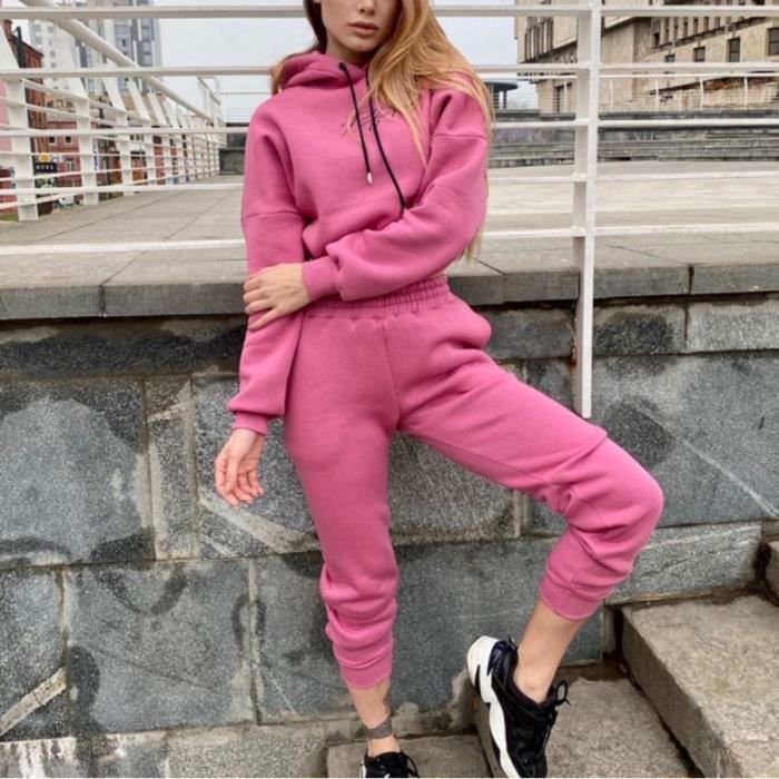 Surv tement Femme Sportswear Ensemble 2 pi ces Manches