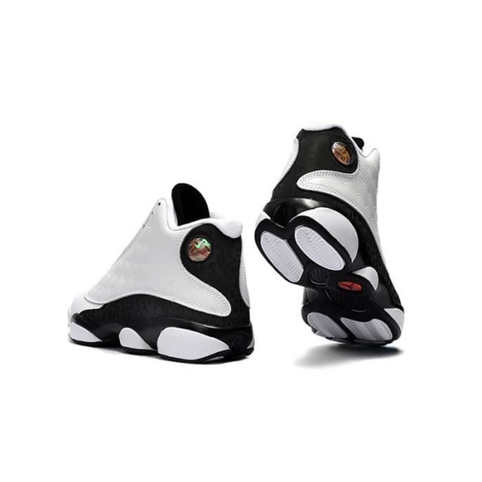 Nike Air Jordan 13 Retro blanc noir Blanc noir Cdiscount Chaussures