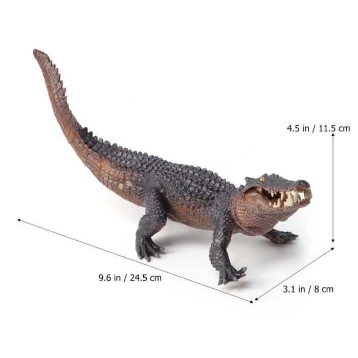 Jouet Crocodile Petite Figurine Crocodile RéAliste avec Bouche Mobile  Plastique RéSistant Aux UV Animaux Sauvages Alligator Jouet Animal  Artificiel Jouet pour Enfants Jouant DéCor Style2 : : Jeux et  Jouets