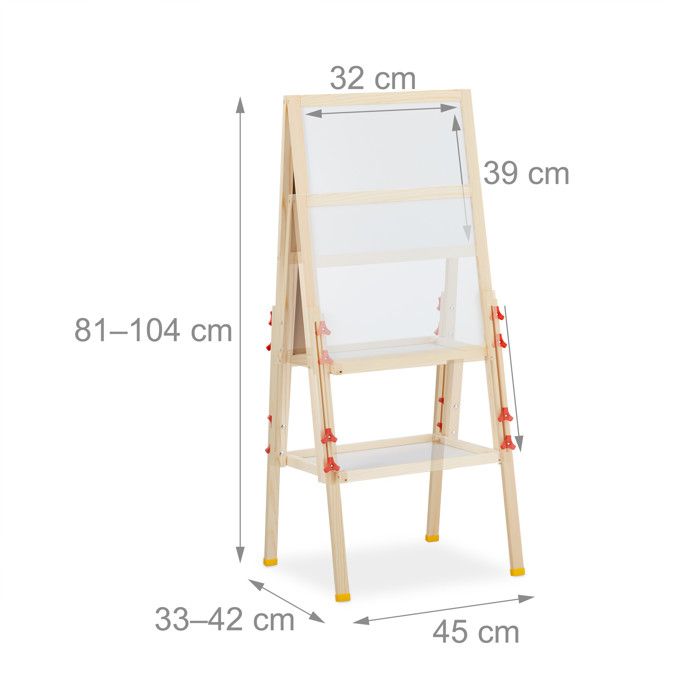 Relaxdays Garde-Robe pour Enfant, portemanteau, étagère Chambre, Support de vête Relaxdays Garde-Robe pour Enfant, portemanteau, étagère Chambre, Support de vête
