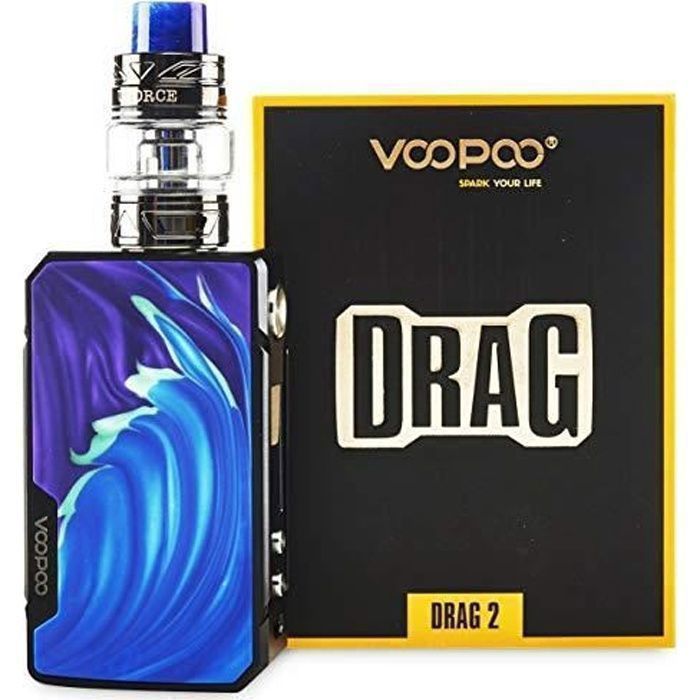 Cigarettes lectroniques Vapotage Vape PRO : Kit drag 2 Clearomiseur Uforce  batterie 18650 {B - Puzzle} 177w maximum (Voopoo) - Cdiscount Au quotidien