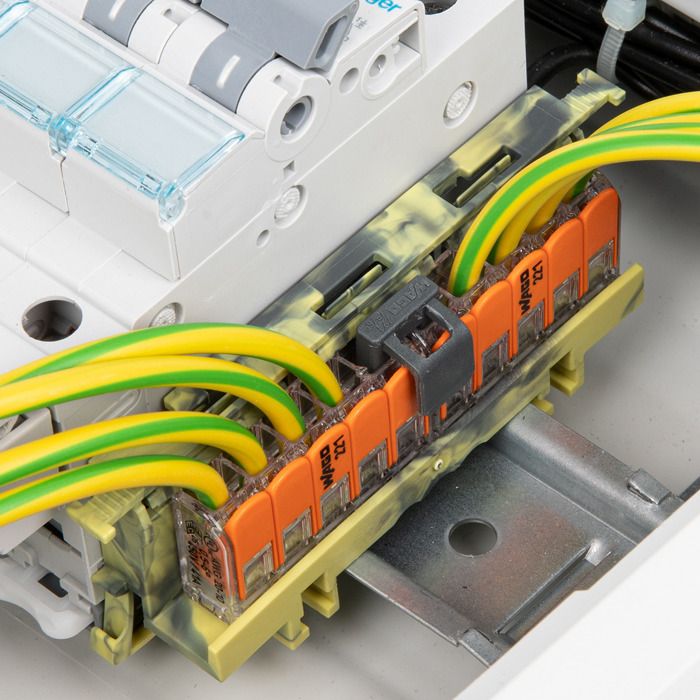Barrette de connexion à visser - 12 x 2 entrées - 4 mm - Brico Dépôt