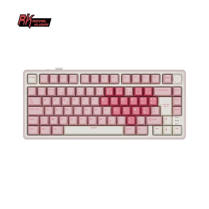 Clavier R3k RK ROYAL KLUDGE Clavier 75% sans Fil Mécanique Gamer,BT/2.4G/USB-C Hot ...