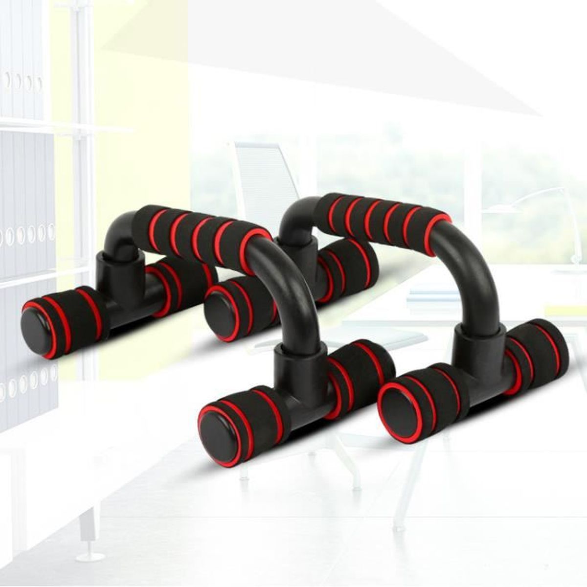Barres à Pompes RBX – Poignées Rembourrées – Fitness Maison Et Voyage – Occasion