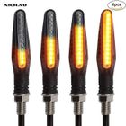 OLY MAGIC moto Indicateurs 4 PCS Circulation Lumières Clignotant Motocyclette Indicateurs 12V 12 LED Ampoules