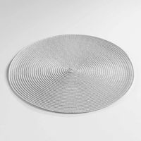 CDaffaires Set de table (0) 35 cm polypropylene zebulon Gris
