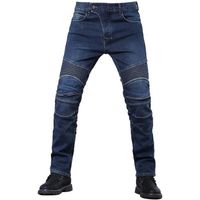 Pantalon moto Homme Moto Jeans Armure améliorée -Bleu