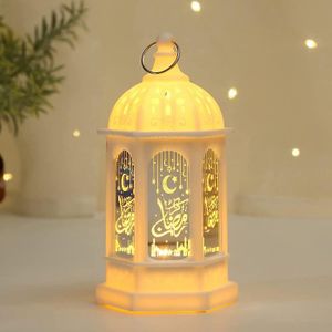 Veilleuse en forme de demi-lune pour lAïd musulmane Demi-lune Star Lanterns Islam Eid étoiles de lune décorations essentielles pour prières du Ramadan Lanterne Ramadan 