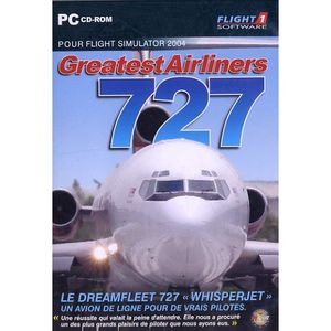 JEU PC GREATEST AIRLINERS 727 ADD ON FLIGHT SIMULATOR 200