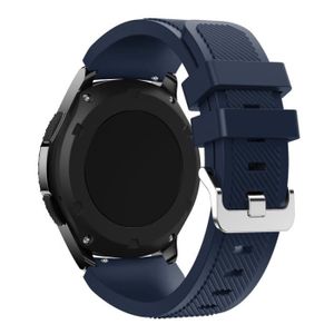 MONTRE CONNECTÉE Samsung Watch 3 45mm - Bleu nuit - Bracelet en sil