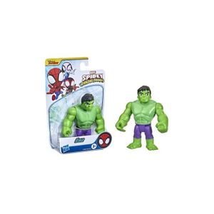 FIGURINE - PERSONNAGE Figurine Hulk de 10 cm - HASBRO - MARVEL SPIDEY E I SUOI FANTASTICI AMICI - Jouet pour enfants de 4 ans et plus
