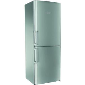 RÉFRIGÉRATEUR CLASSIQUE HOTPOINT HA70BI31S - Réfrigérateur congélateur bas 462L (309+153) - NO FROST - L75 x H 201,5 - Inox