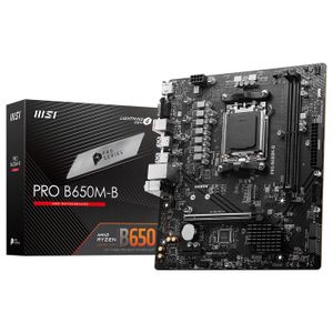 CARTE MÈRE MSI PRO B650M-B - Carte mère Micro ATX Socket AM5 