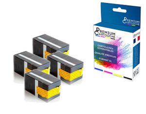 Cartouche d'encre compatible 903XL H903XLB/CL Noir et couleurs (H903B/CL) -  Toner Services