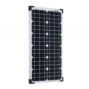 KIT PHOTOVOLTAIQUE Offgridtec Module solaire 30W 12V, panneau solaire