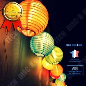 LAMPE - LANTERNE TD® Lot de 20 Lanterne Féerique en guirlande pour 