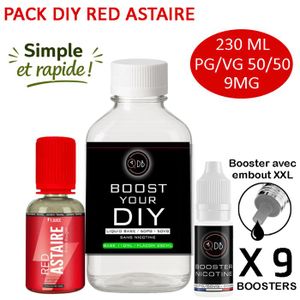 E-LIQUIDE RED ASTAIRE 9mg 200ml KIT DIY - PG50/VG50 - Cdiscount Au quotidien